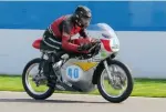  ??  ?? Left: Alan Oversby and the Davies Motorsport Honda CB500/4R are a familiar sight at CRMC events and the Classic TT but the little Honda is probably not everyone’s idea of your typical endurance racer. However, Oversby and Norwegian Anders Helgerud, who...