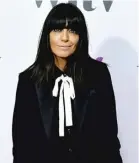  ??  ?? Host Claudia Winkleman