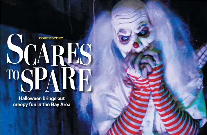  ?? FEAR OVERLOAD ?? Fear Overload Scream Park, featuring two haunted houses and other Halloween attraction­s, returns to San Leandro through Nov. 2.