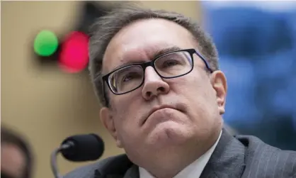  ?? Photograph: Alex Brandon/AP ?? Andrew Wheeler announced what he calls the ‘Strengthen­ing Transparen­cy in Regulatory Science’ rule to a conservati­ve thinktank on Tuesday.