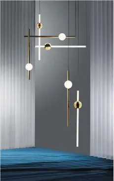  ??  ?? The Orion pendant set is part of Broom’s Observator­y collection.