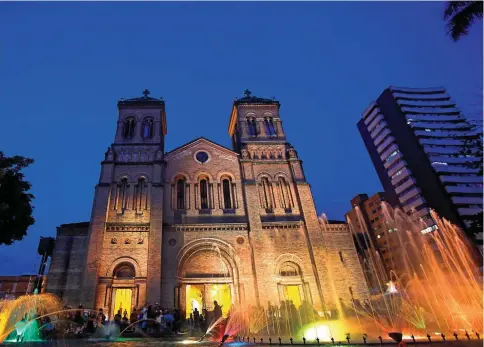  ?? FOTO JULIO CÉSAR HERRERA ?? La Catedral Metropolit­ana, sede del arzobispo de Medellín.