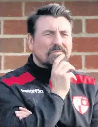  ??  ?? Departing Hinckley AFC manager Dale Belford