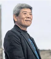  ??  ?? CHILDHOOD MEMORY: Minoru Kinoshita, 63, was born and lived until age 13 on Hashima island.