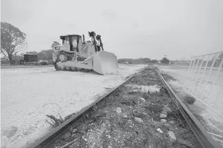  ?? /CORTESÍA @TRENMAYAMX ?? Las obras del Tren Maya concluirán en 2023, según el Gobierno Federal