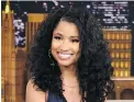  ?? THEO WARGO/NBC/GETTY IMAGES ?? Nicki Minaj says hip hop’s cultural power has waned since Public Enemy released Fight the Power in 1989.