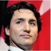  ?? RYAN REMIORZ/CANADIAN PRESS ?? Justin Trudeau’s ability to take clear positions over issues during the Liberal leadership race has won him followers.