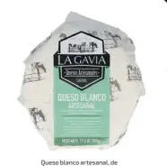  ??  ?? Queso blanco artesanal, de Quesos La Gavia (stand 246)