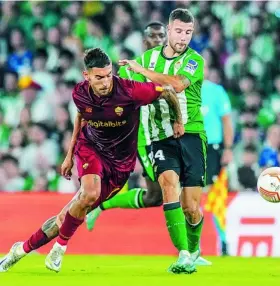  ?? AP ?? El Betis tuvo que sudar el punto que le mete en la siguiente ronda