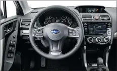 ??  ?? Too much power at your fingertips? It’s possible with the 2016 Subaru Forester, since its handling isn’t quite a qualified match.