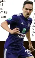  ??  ?? Sven Kums (Anderlecht).
FOTO PHOTO NEWS