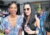  ??  ?? Rosette Ncwana, left, and Kimmy K.