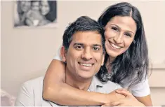  ??  ?? Dr Rangan Chatterjee and his wife Vidhaata attend Junior Parkruns with their children every Sunday