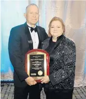  ?? SUBMITTED PHOTO ?? Dennis and Judy Shepard were recognized during the inaugural Diversity Honors.