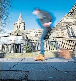  ?? Steve Brown. Picture: ?? Holy Trinity Church in the centre of St Andrews has been declared surplus to requiremen­ts.