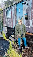  ??  ?? i Country girl: Mariella Frostrup at The Pig at Harlyn Bay, one of Robin Hutson’s groundbrea­king hotels