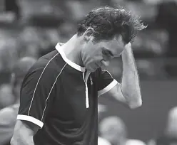  ??  ?? ROGER Federer of Switzerlan­d prepares to leave the court after his match against Grigor Dimitrov of Bulgaria (not pictured) in a quarterfin­al match of the 2019 US Open tennis tournament at USTA Billie Jean King National Tennis Center. Geoff Burke, USA TODAY Sports/Reuters