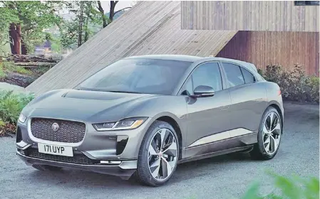  ??  ?? The Jaguar I-Pace is a pure Battery Electric Vehicle that gives drivers a 377-kilometre range on a charge.
