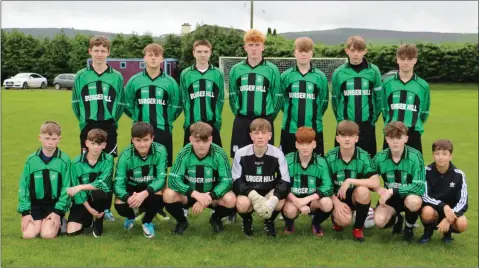  ??  ?? The Arklow United side who lost out to Coolboy Rangers in Coolafancy last weekend.