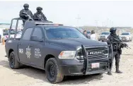  ?? ?? ▮ El titular de la Fiscalía de Coahuila destacó que se mantienen los patrullaje­s de las cabeceras municipale­s y las brechas.