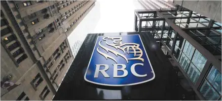  ?? NATHAN DENETTE LA PRESSE CANADIENNE ?? La Banque Royale a dévoilé vendredi un bénéfice net de 3 milliards pour le premier trimestre de l’année, en légère baisse par rapport à l’an dernier.