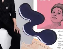  ??  ?? Audre Lorde’s essays, dark blue nail polish and Nike Air Force 1s make Morven happy