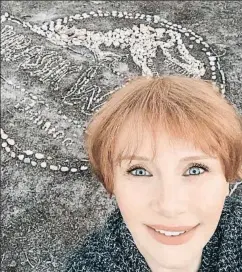  ?? INSTAGRAM ?? Bryce Dallas Howard celebra el día nacional del Fósil