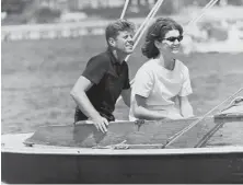  ?? AP FILE PHOTO ?? COMPOUND INTEREST: The John F. Kennedy Presidenti­al Library is looking for funds for JFK’s sailboat.