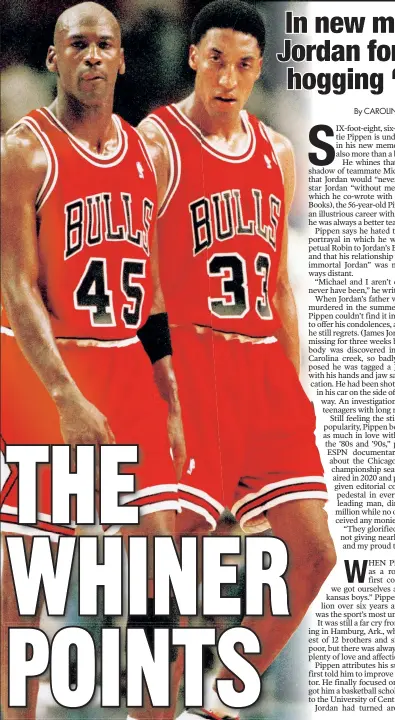 Scottie Pippen book: Bulls star whines about Michael Jordan