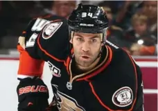  ?? DEBORA ROBINSON/NHLI VIA GETTY IMAGES ?? Now a Maple Leaf, former Anaheim Duck and Toronto-area native Daniel Winnik is coming off a career year for assists (24) and points (30).