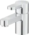  ??  ?? Solid Made from chrome-plated brass, Ikea’s Ensen bathroom faucet is modern and clean in design.