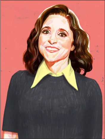  ?? DIEGO MALLO — THE NEW YORK TIMES ?? Julia Louis-dreyfus, the star of “Seinfeld” and “Veep,” wants you to start listening to older women, and not just because they’re guests on her podcast, “Wiser Than Me.”