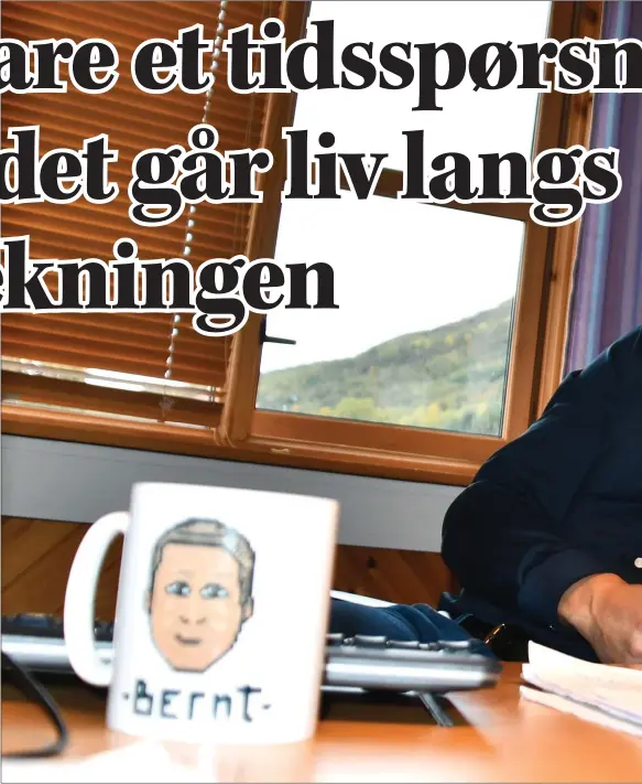  ?? FOTO: TORBJØRN O. KARLSEN ?? Kåfjord-ordfører mener at det må fortgang i å realisere veiprosjek­tene i regionen.