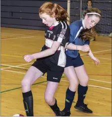  ??  ?? St. Attracta’s Ciara Brennan in action.