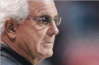  ?? CANADIAN PRESS FILE PHOTO ?? “There’s way too much to do and focus on,” Wally Buono said. “If I stop focusing then I shouldn’t be here because I’m already gone.”