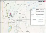  ?? Screenshot ?? A screenshot of the Zonehaven interactiv­e map that shows the different evacuation zones in Yuba County and the correspond­ing informatio­n in the event of an emergency.