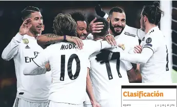  ??  ?? CONFIANZA. Real Madrid viene de vencer a la Roma y contra Valencia buscará recuperar terreno en la Liga de España.