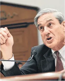  ?? /ARCHIVO ?? El fiscal especial Robert Mueller está al frente de las indagatori­as por el “Rusiagate”.