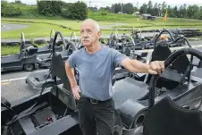  ?? WAYNE CUDDINGTON ?? Paul Joinette built Karters Korner in Stittsvill­e in 1980, but the 71-year-old says he has “no fight left” in him to keep it open.