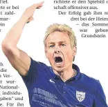  ?? FOTO: IMAGO ?? Jürgen Klinsmann noch als Trainer der USA.