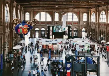  ?? SBB ?? Der Zürcher Hauptbahnh­of gehört in Sachen Passagierf­reundlichk­eit zu Europas besten Bahnhöfen.