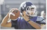  ?? CONTRIBUTE­D BY ANDY SHARP ?? With Nick Salazar at quarterbac­k, Thrall (4-1) is averaging 33 points a game going into Friday’s matchup with Riesel.