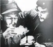  ?? ?? Fidel Castro (left) and Che Guevara, leaders of the Cuban Revolution