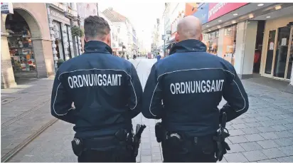  ?? ARCHIV-FOTO: WOI ?? KSOD und Polizei werden die Einhaltung kontrollie­ren.