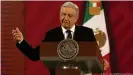  ??  ?? Could politics get in the way of President Lopez Obrador's vaccine plans?