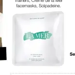  ??  ?? What do you always have with you during fashion month? Trainers, Crème de la Mer facemasks, Solpadeine.