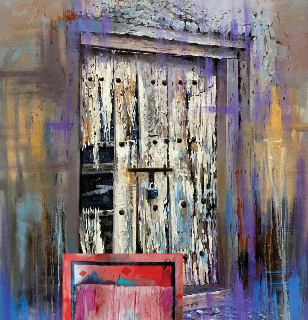  ?? ?? The Door by Faisal Abdulqader. ↑