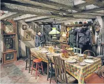  ?? Photo: TELEGRAPH ?? Detailed: The Weasleys’ kitchen at the Harry Potter Warner Brothers studio tour.