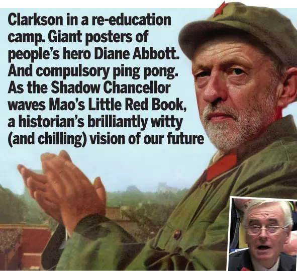  ??  ?? Our Great Leader: How Comrade Jeremy Corbyn might appear