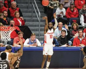  ?? DAVID JABLONSKI/STAFF ?? Dayton’s Jalen Crutcher will be one of the favorites in next season’s A-10 Player of the Year race.